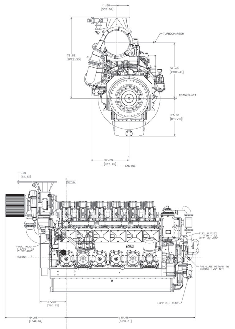 Wabtec L250 MDA - Inline Diesel Marine Engine | Marinsa International